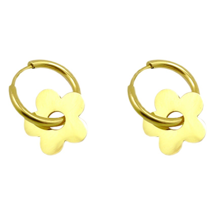 Exquisite and Fashionable Childlike Flower Earrings for Women That Do Not Fade, Ins Style Popular Fresh Petal Earrings, High-End Earrings
