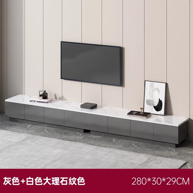 2.8m gray + white marble pattern [recommended for large apartments]; assembly