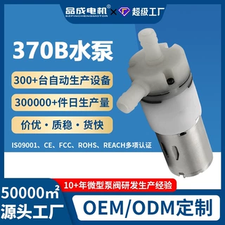 气液两用微型泵 PYP370B微型压力计 足浴盆水泵 喷雾器充气泵