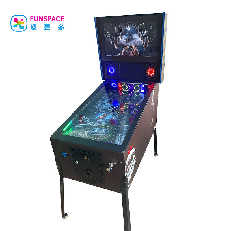 Fun Cross-Border Virtual Arcade Pinball Game Machine with Pull Rod Spring, Large Foreign Pinball Machine Source Manufacturer Fun Cross-Border Virtual Arcade Pinball Game Machine with Pull Rod Spring, Large Foreign Pinball Machine Source Manufacturer