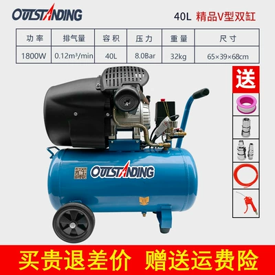 Small Compressor Woodworking Spray — Hava kompressorları - spray-paint-decoration-professional-v-shaped-5p40l-copper-wire