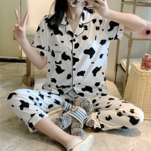 Pajamas˯��Ů���䴺���¿��_���|�ρ�Shopeeֱ�����⴩�Ҿӷ�