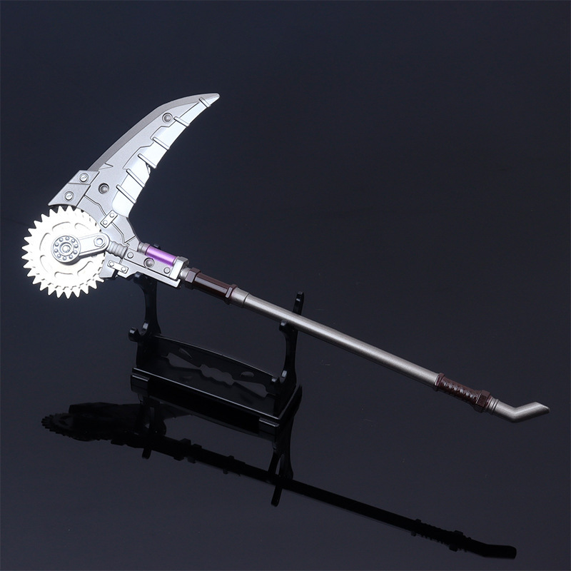 传世武器战镰碎刃游戏周边模型合金摆件全金属工艺品22CM|undefined