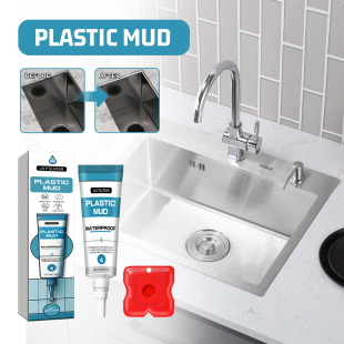Jaysuing Toilet Edge Sealing and Caulking Plastic Steel Mud Bathroom Toilet Wall Floor Tile Gap Repair Agent