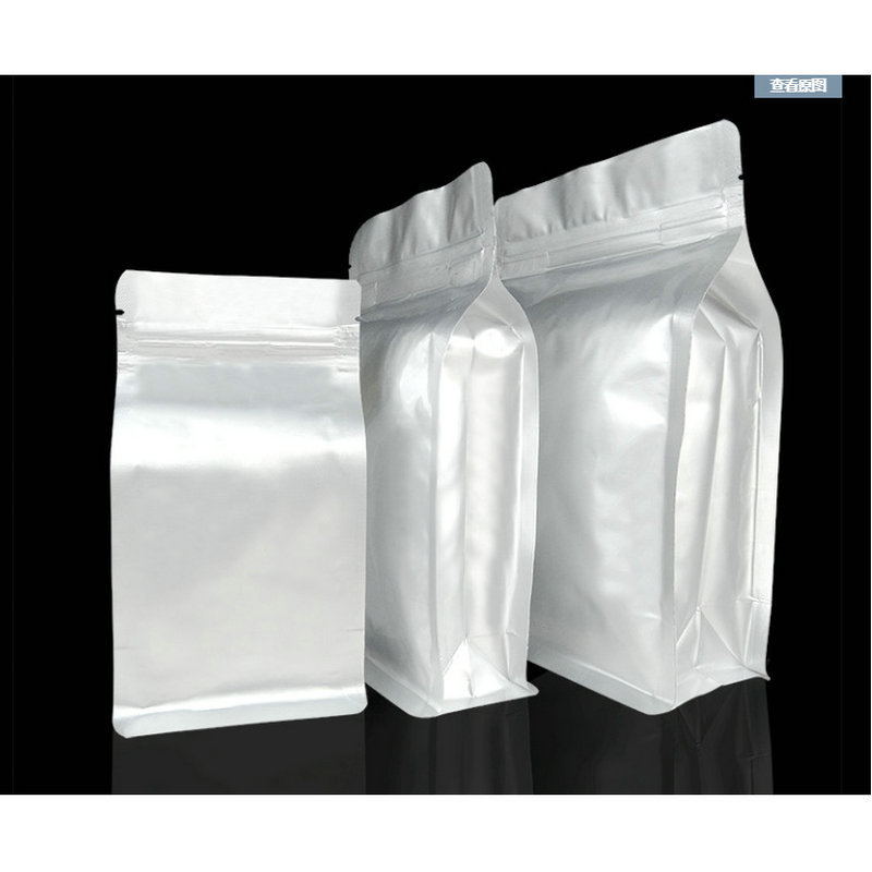 纯铝箔袋自封袋大号八边封铝箔袋小号食品铝箔袋干货包装袋子批发