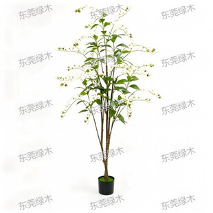 Faux White Trailing Jasmine Potted ��ɫ��������������