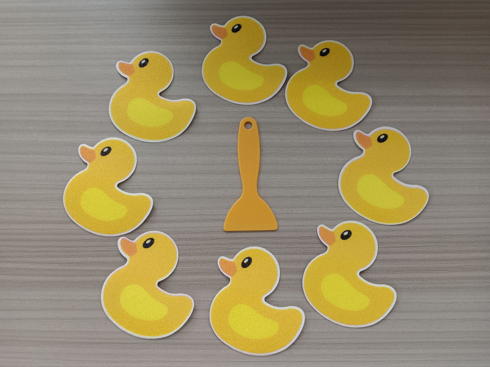 노란오리 자갈무늬, 노란오리무늬 10개*스크래퍼