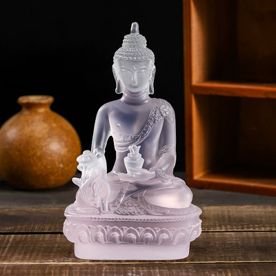 Car ornaments — wholesale pharmaceutical Buddha - 125cm-high-medicine-buddha-white