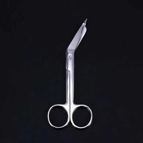 Gauze scissors stainless steel 14cm 16cm 18cm dressing plaster bandage handle nurse cloth sample scissors