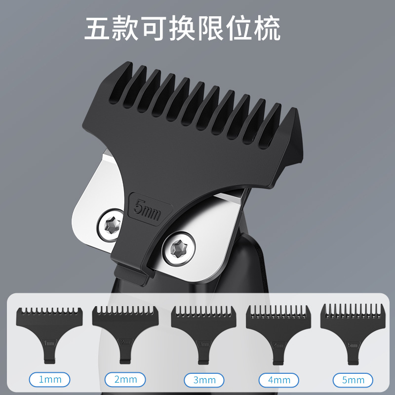 Nuevo cortador de pelo eléctrico de alta potencia para hombres, salón de peluquería doméstico, tallado, cortador de pelo eléctrico, cortador de pelo TEMU