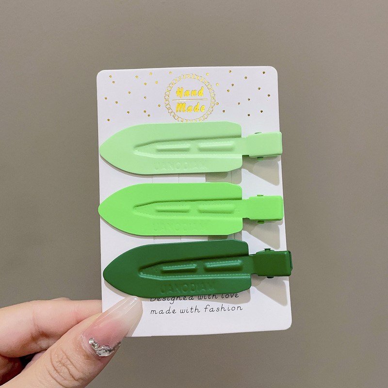 Horquilla de dopamina clip lateral femenino flequillo de sentido avanzado clip pequeño roto horquilla de moda clip lateral lindo clip bb clip tocado