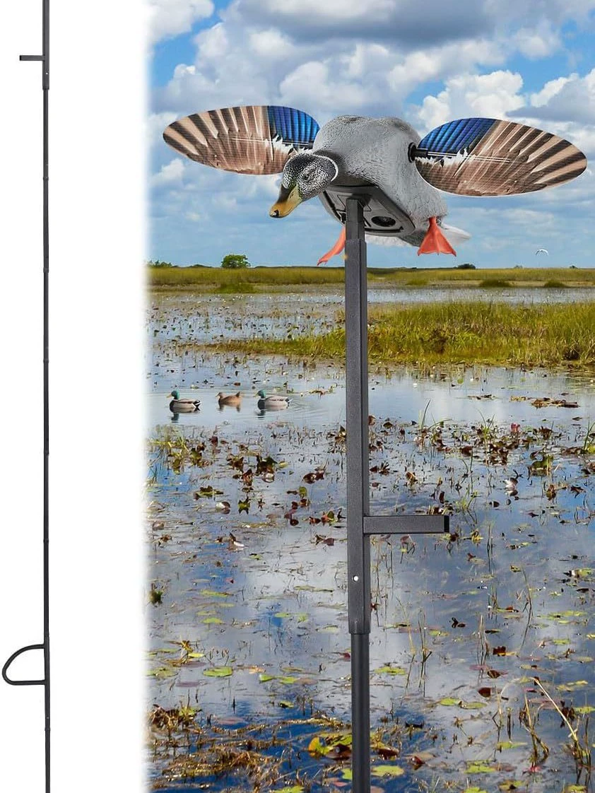 Amazon's new outdoor duck hunting bracket outdoor extension pole for hunting rotating hunting bait