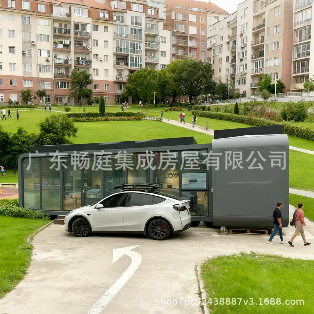 户外苹果仓商店移动办公室健身房室敞明亮隔音保暖苹果舱民宿厂家