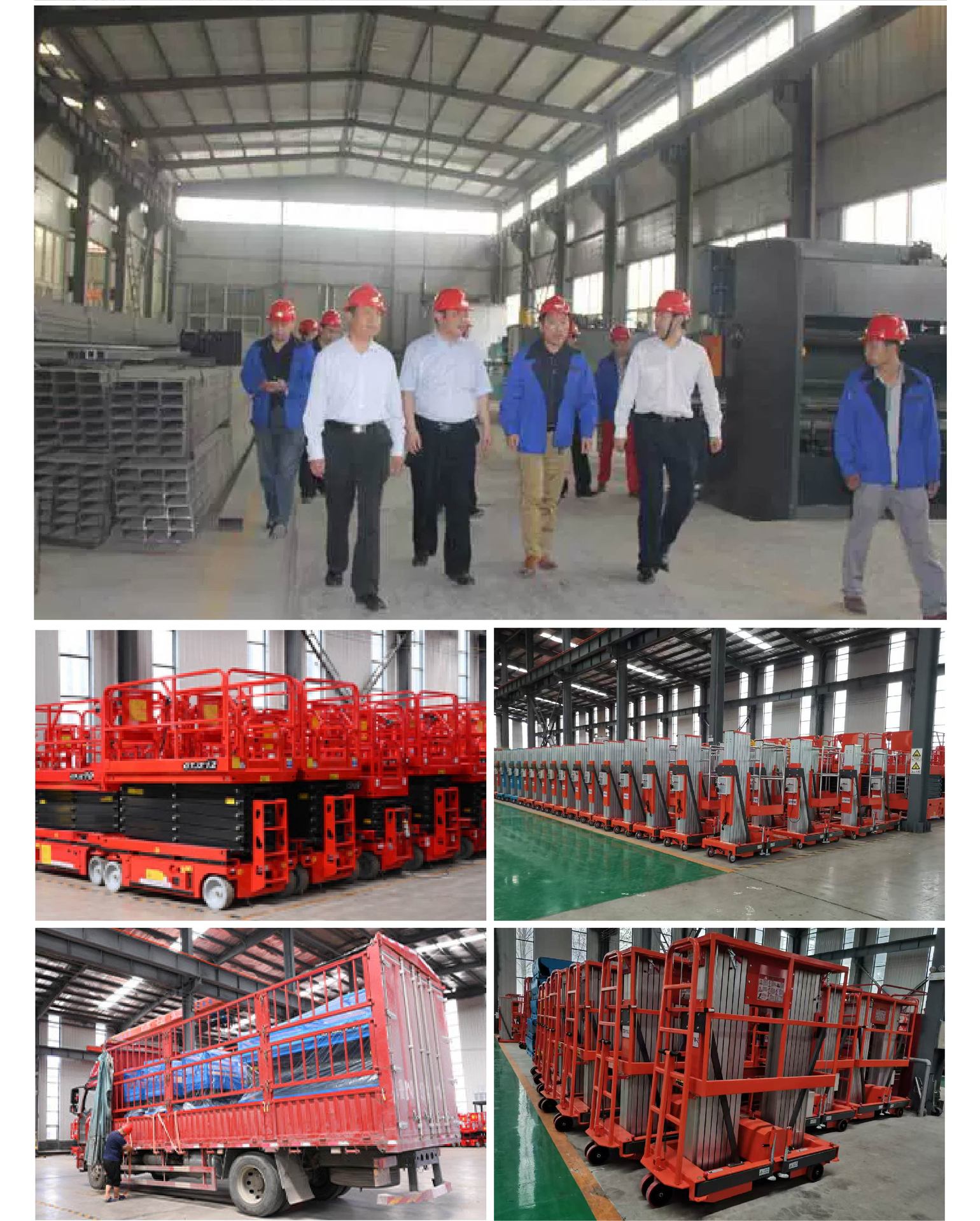 Double-Column Aluminum Alloy Lift for High-Altitude Operations, Hydraulic Climbing Car, Mobile Lightweight Aluminum Alloy Remote Control Lift Platform