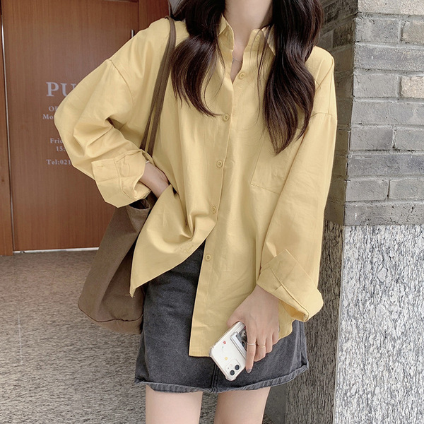 Fuchsia autumn shirt