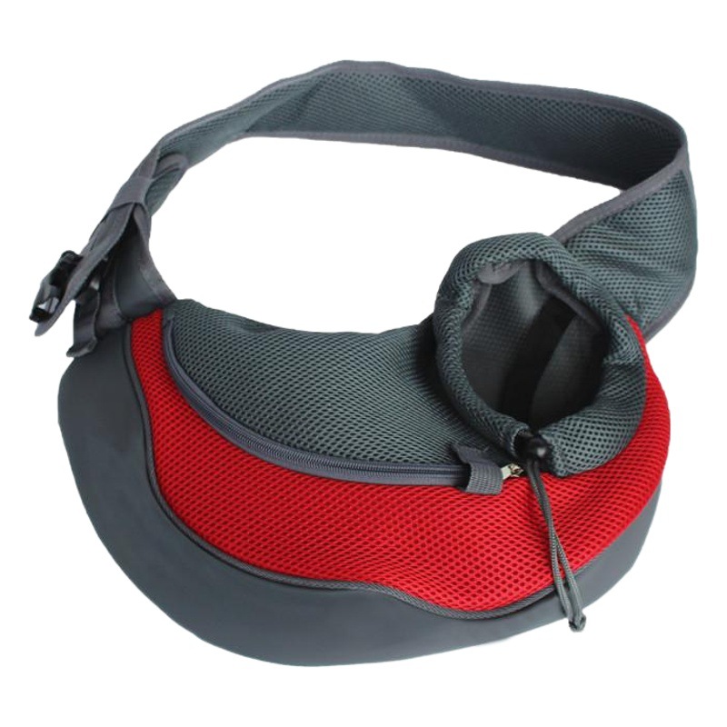 Bolsa de mascotas de un solo hombro nuevo perro mochila lateral en el pecho bolsa de perro bolsa de salida malla pecho espalda ventas directas de fábrica