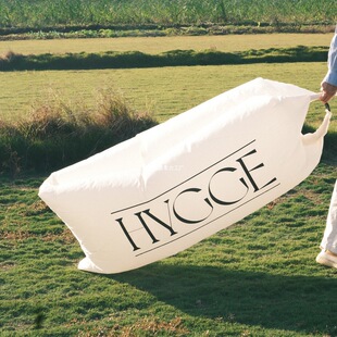 Picnic Ins Outdoor Lazy Inflatable Sofa Air Mattress Camping Single Recliner Portable Lunch Break Music Festival