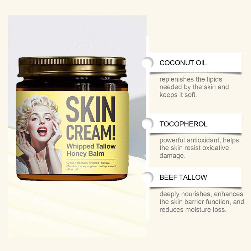 La crema corporal con aceite de vaca Monroe y bálsamo de mantequilla y miel de Manuka, la más vendida de Amazon, es hidratante y nutritiva.