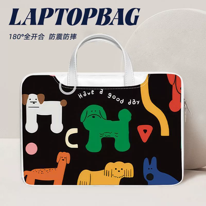 Ручная совместимая сумка для ноутбука Lenovo Apple Huawei, 14"