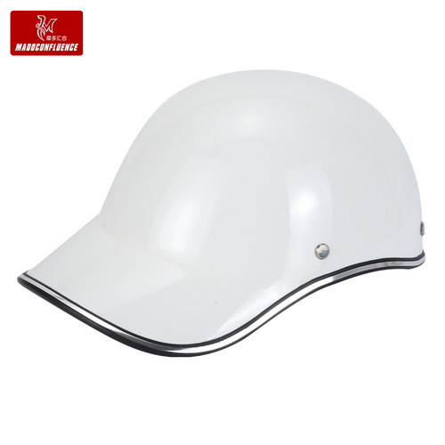 Electric bike helmet summer baseball cap men and women sun protection half helmet electric scooter sunshade helmet lightweight all-season universal