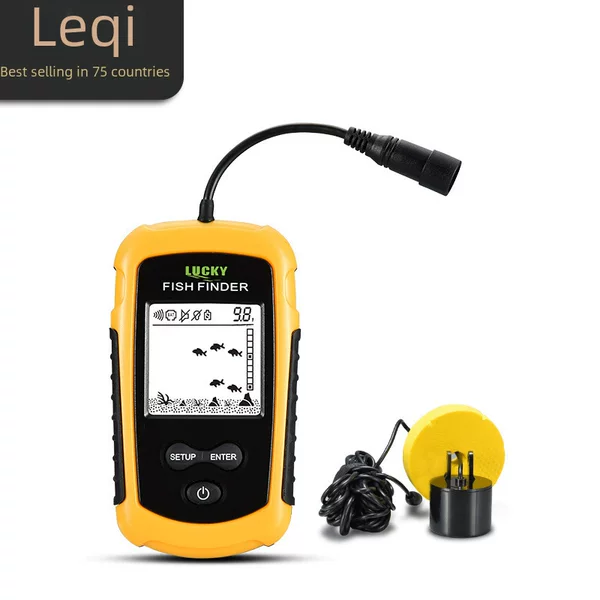 Le Qi sonar wired fish finder fishing supplies wholesale foreign trade