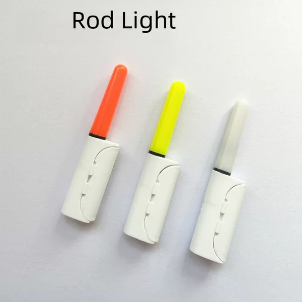 Night Fishing Electronic Rod Tip Light, Ultra-Bright, Color-Changing When Fish Bite, Raft Rod, Sea Rod Tip Light, Fluorescent Night Light Stick, Fishing Gear Alarm