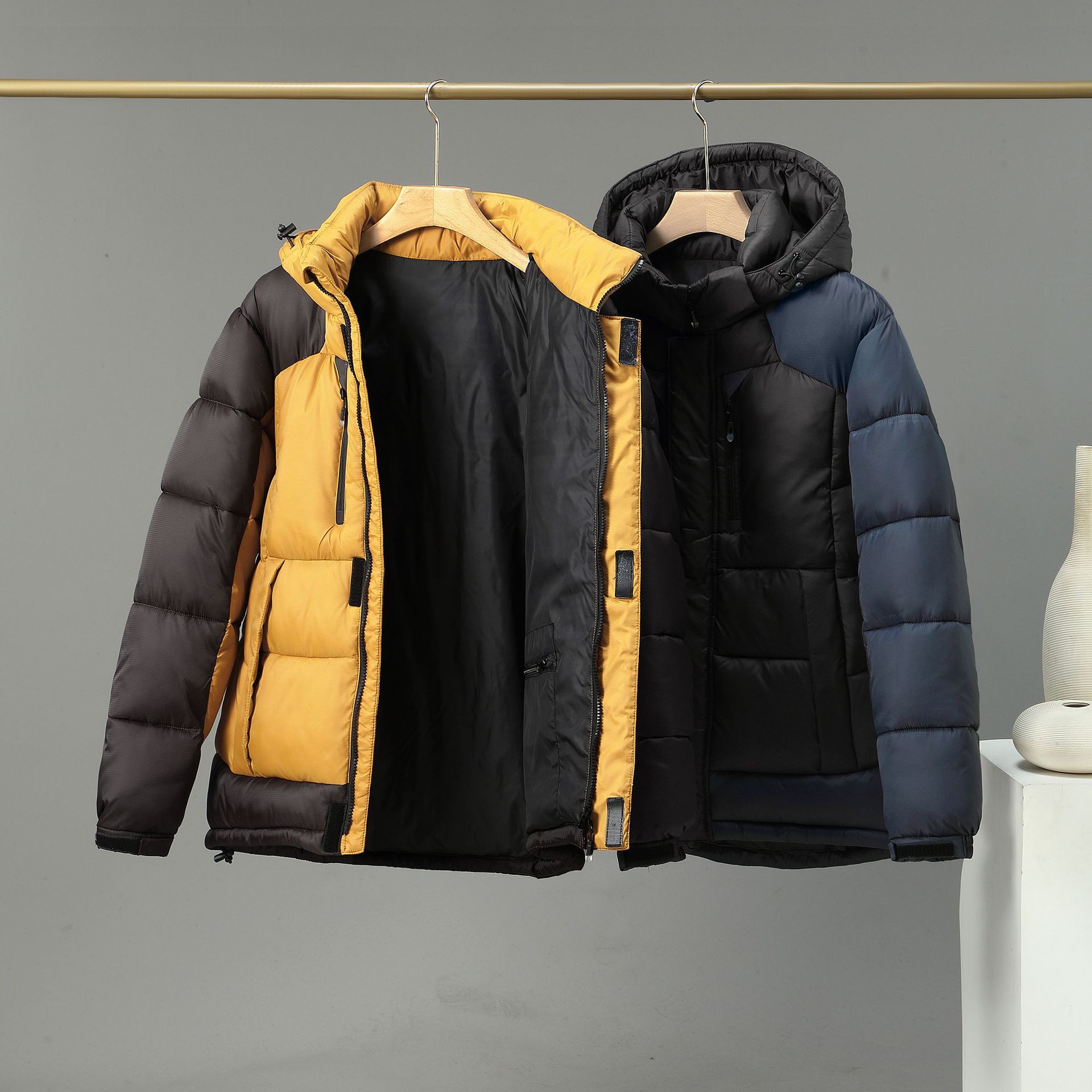 Warme Herren Daunenjacke Für Den Winter Winterjacke Für Herren_voghion.com