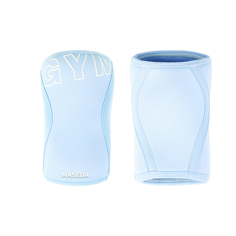 Espesado SCR material de buceo 7mm Hércules almohadilla de la rodilla Squat halterofilia deportes rodillera de neopreno