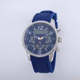 德国商超热卖时尚男款硅胶运动手表福建工厂