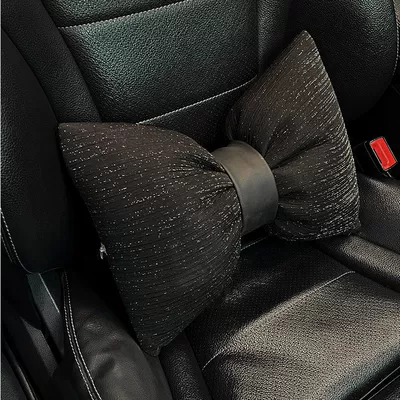 Universal seat cover pad, breathable linen car seat cover - starry-sky-lumbar-support-pillow-black-no-specifications