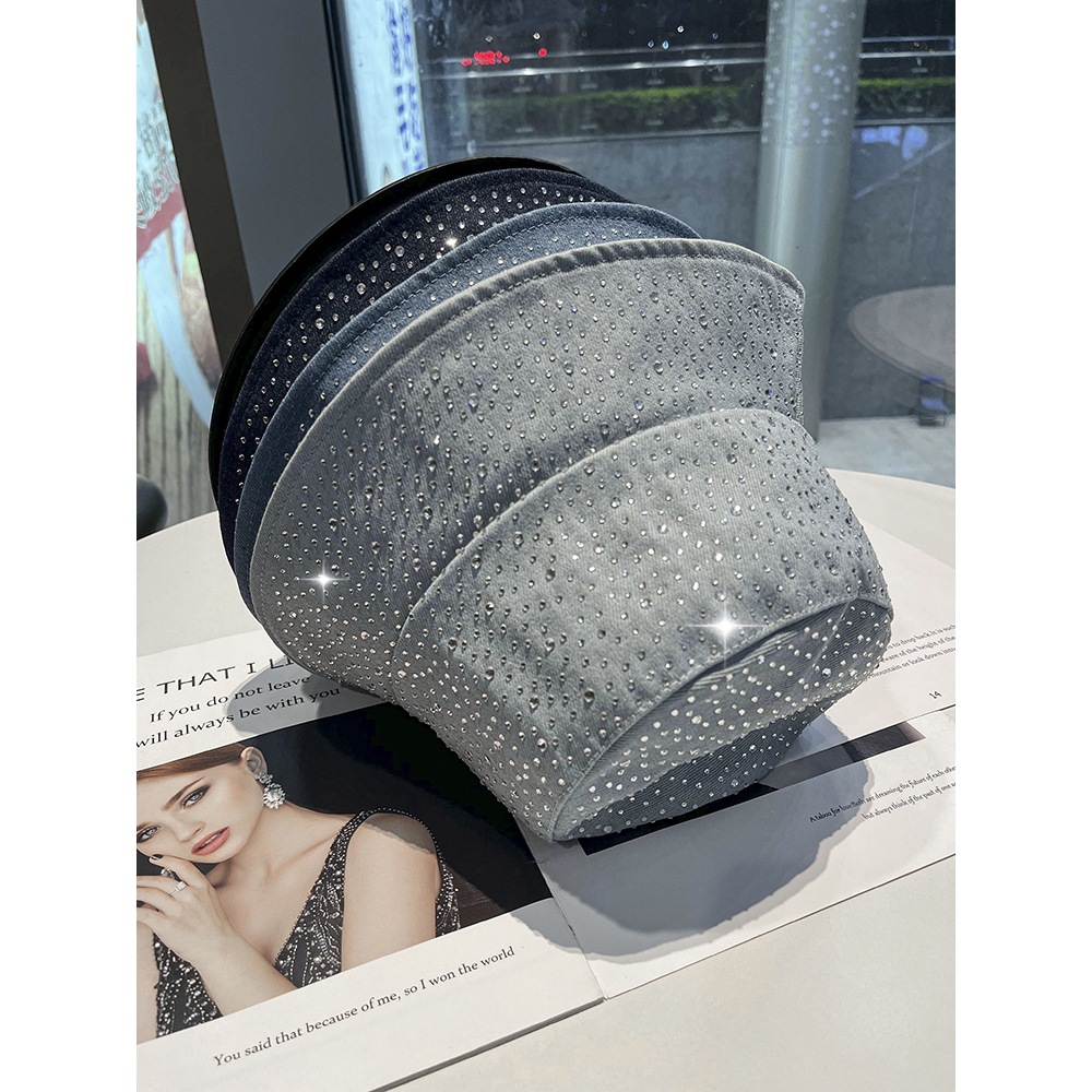 2026 vaquero lavado sombrero pescador mujer 2026 nuevo pequeño viento fragante con sombrero de perforación primavera y otoño moda año del caballo