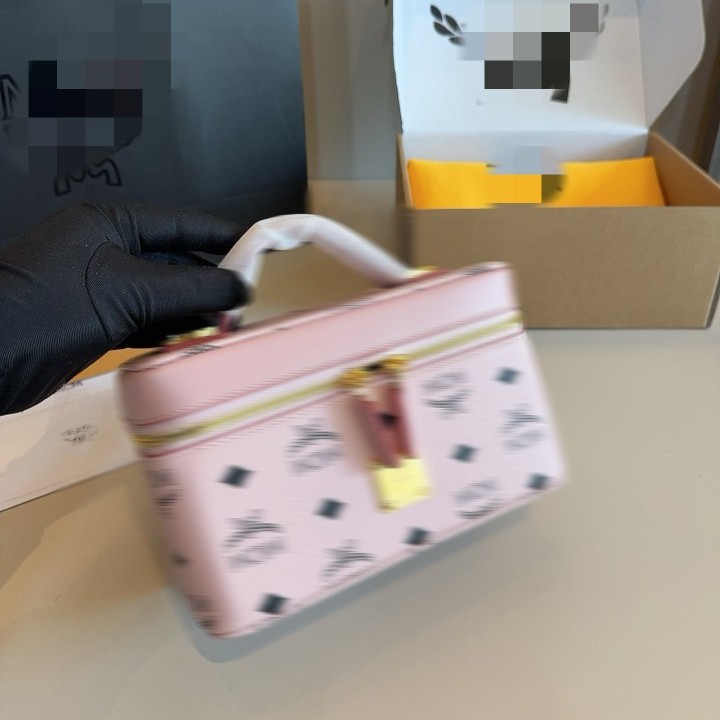 MC Trendy Printed Handheld Box Bag for Women 2025 New Arrival Luxury Designer Exquisite Crossbody Bag - Thumbnail 4