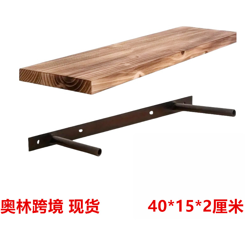 TEMU mismo tipo de estante flotante de pared de estante flotante de pared de acabado multicapa de estante de almacenamiento de hierro forjado de baño