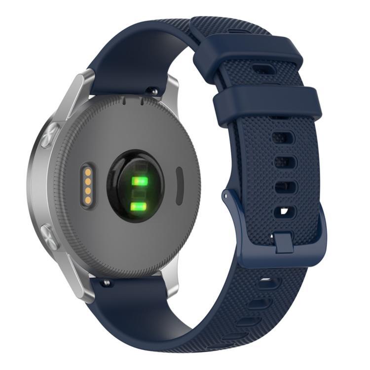 xDfind correa de silicona de color sólido de patrón general 20mm para Canon Forerunner 570 42mm / 245 / 645/2