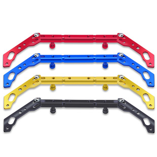 Motorcycle aluminum alloy balance bar electric vehicle motorcycle mirror seat multifunctional extension cross bar navigation bracket