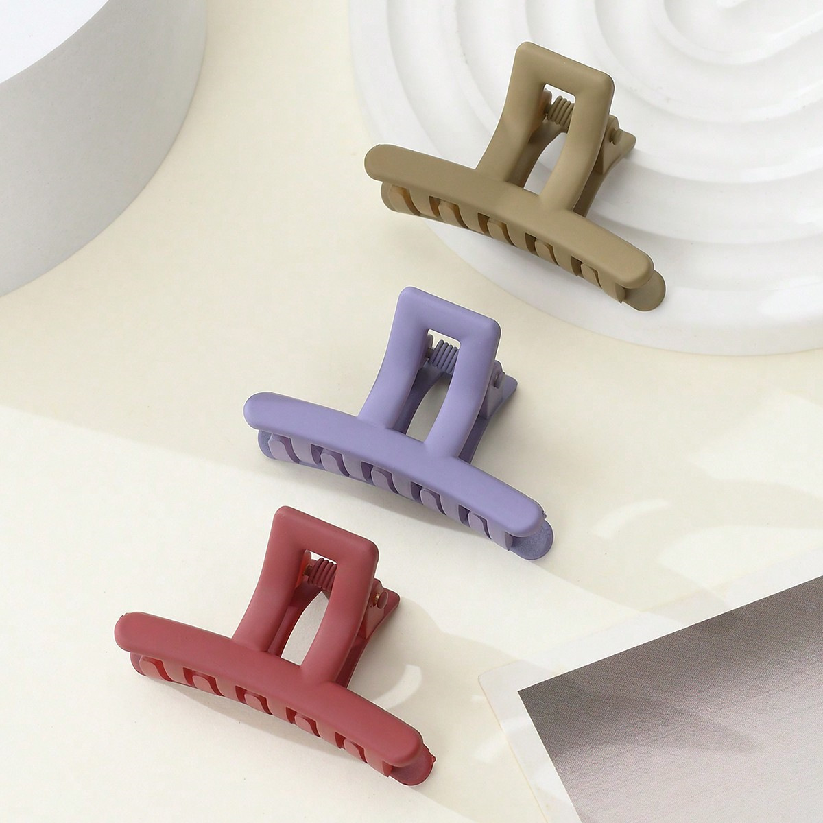 3-piezas pequeño tamaño clip helado mate niña niños mini lindo color horquilla roto pelo tiburón clip transfronterizo