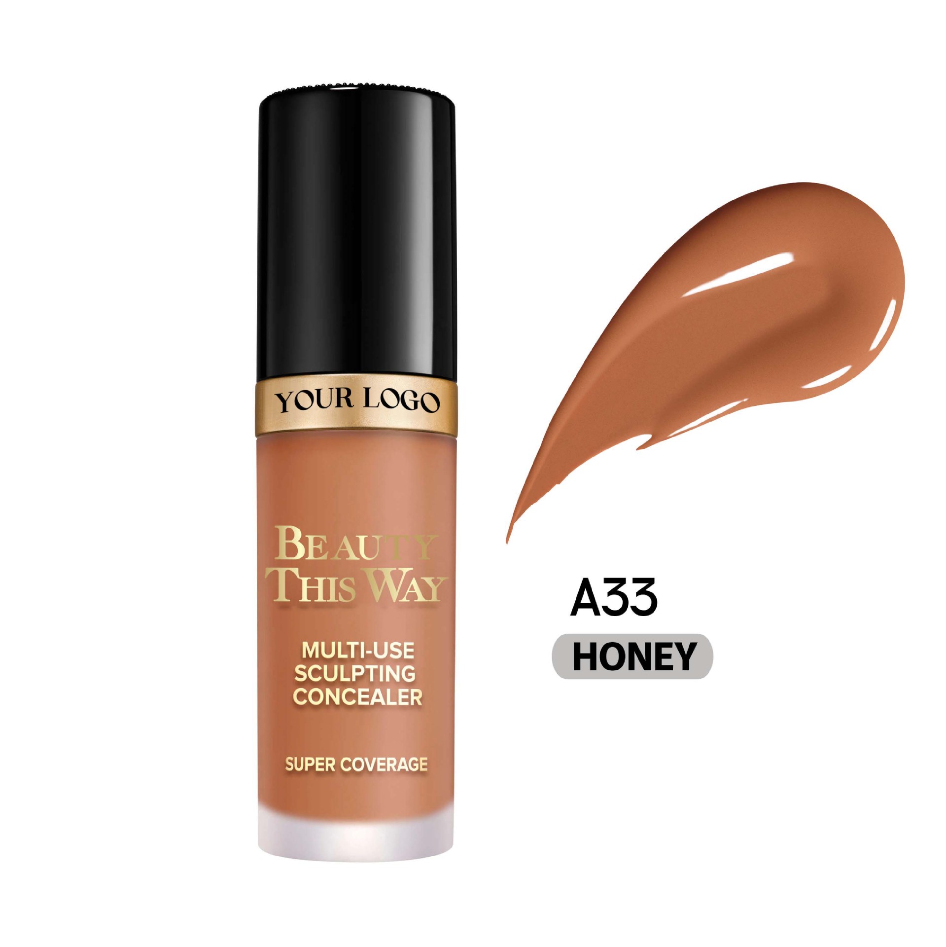 Too Faced Concealer, concelador de base, concelador de base de maquillaje ligero y fino, concelador de base líquido para reparar la apariencia, concelador de base