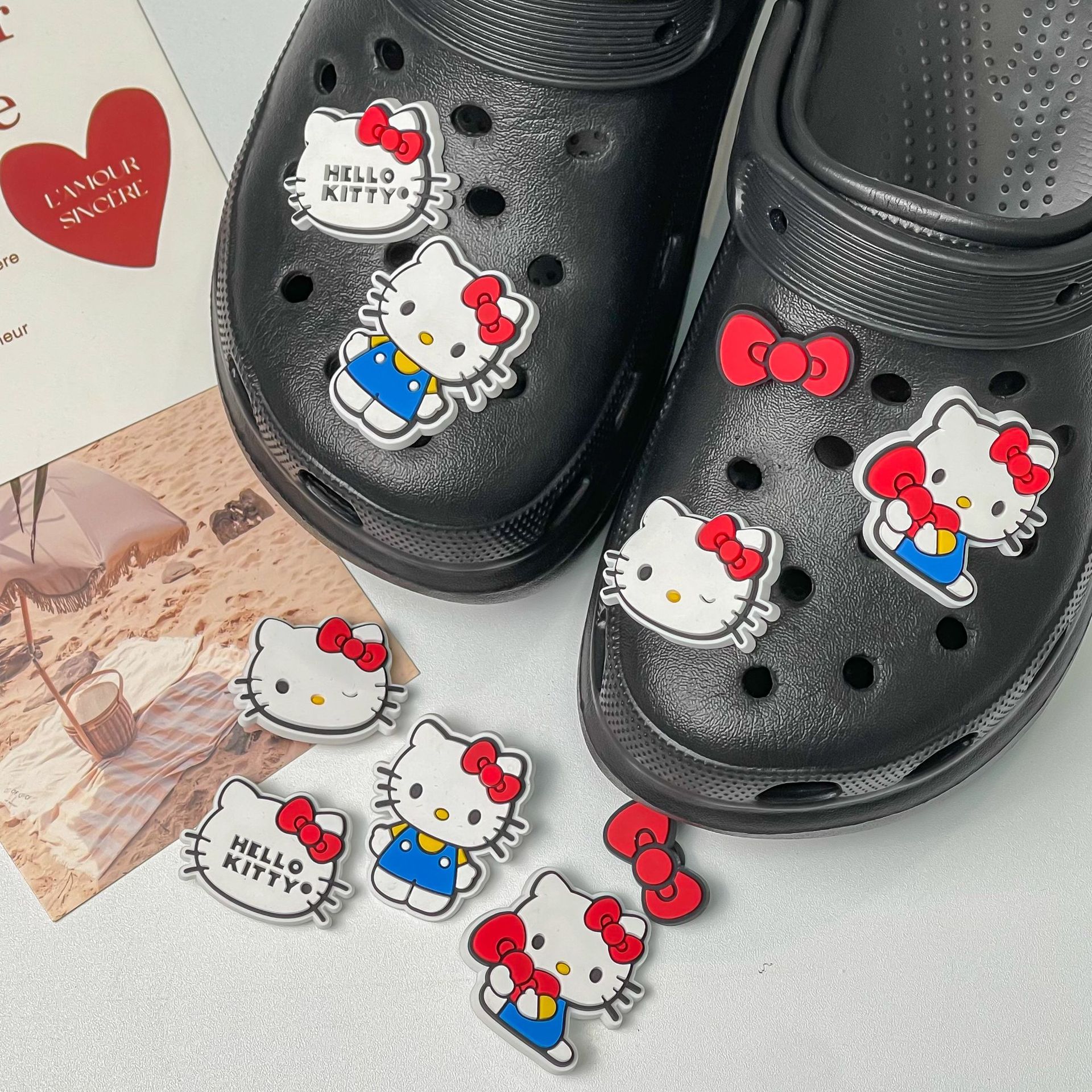 Hello kitty blue 5 pieces (buckle can be installed directly)