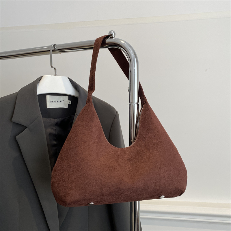 Bolsa de viaje ocio retro de gran capacidad para mujeres 2024 nuevo otoño y invierno bolso especial de nicho popular con bolso de hombro