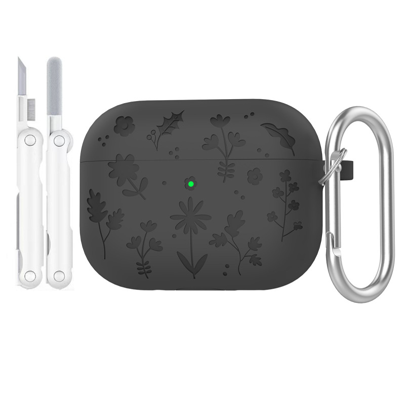 适用airpodspro3保护套液态硅胶纯色耳机壳苹果airpodspro3保护壳|undefined
