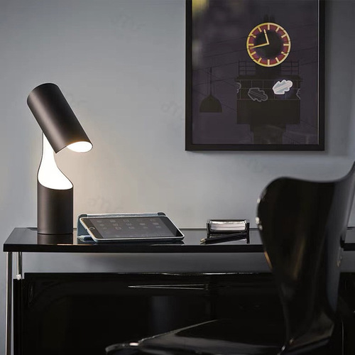 Postmodern ins living room study bedroom bedside eye protection table lamp designer simple personality creative reading lamp
