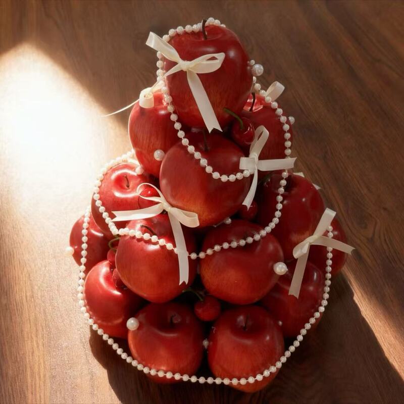 Apple Tower Engagement Table Decoration DIY Handmade Full Material Package Wedding Hotel Decoration Ornaments Gift