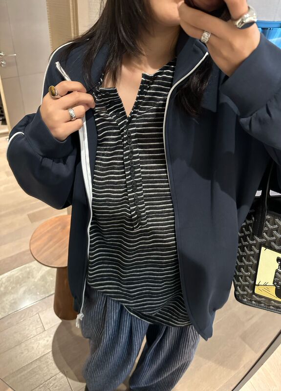 欧美街头风时尚宽松oversize拉链开衫立领卫衣女休闲夹克外套|undefined