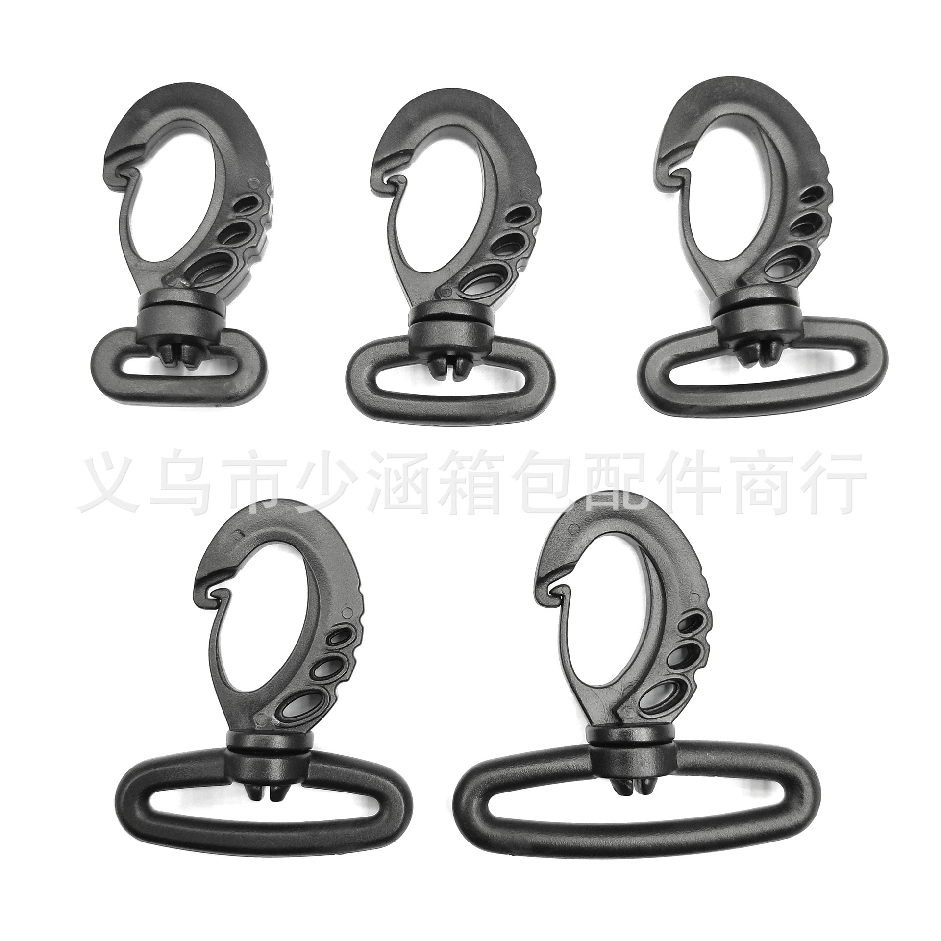 Фабрика 20 ~ 51 мм пластиковый вращающийся крючок с отверстием цыпленок рюкзак крючок сумка соединение сумки поставка крюка