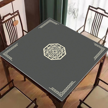 麻将桌桌布垫子加厚消音手搓垫正方形四方扑克专用家用圆形賓