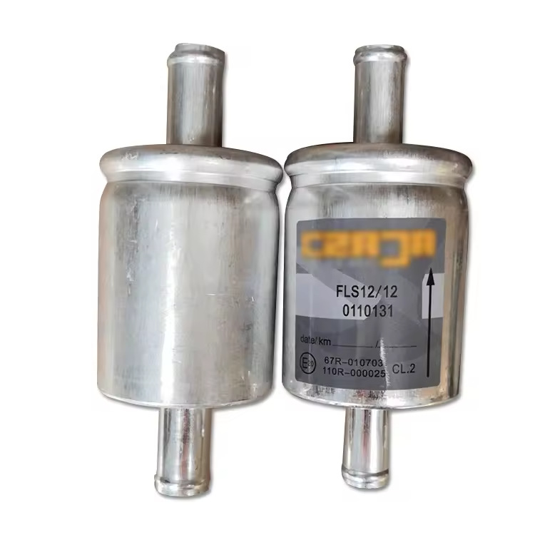 CNG/LPG aluminum filter element car gas filter 10mm universal model oil-to-gas conversion gas filter lpg