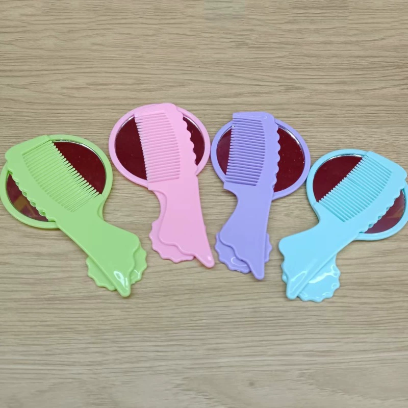 Производители напрямую поставляют цветные зеркальные расчески 2 комплекта мини-зеркала оптом два юаня