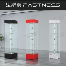 鋼化玻璃展示櫃珠寶首飾展櫃商場木質玻璃旋轉櫃台精品奢侈品陳列