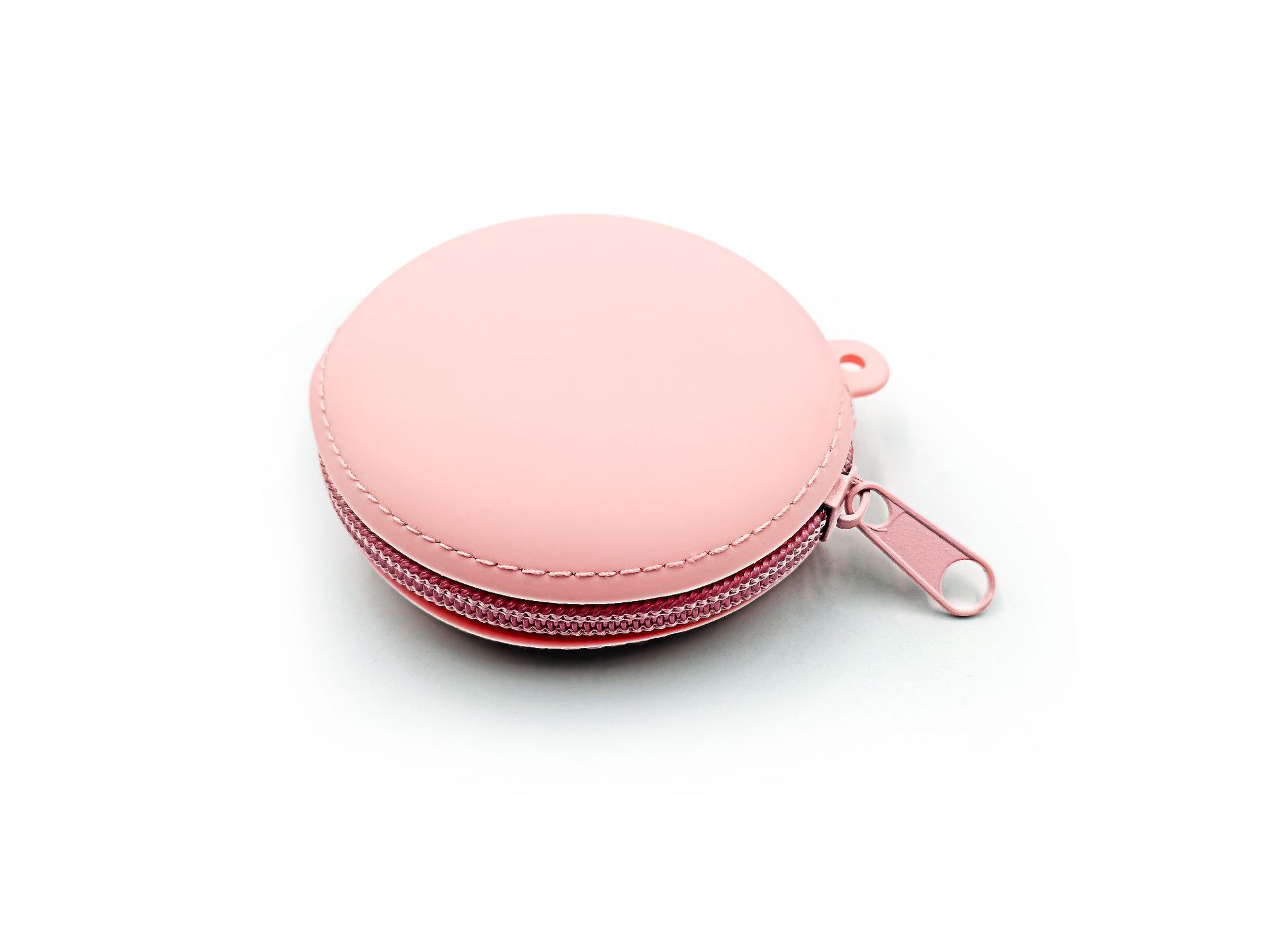 Women's Solid Color Silica Gel Zipper Coin Purses display picture 2