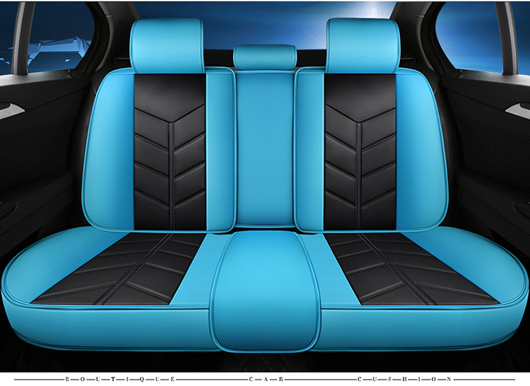 Cross-border foreign trade car seat cover five seat cover fully surrounded winter seat cushion four seasons leather cushion factory generation